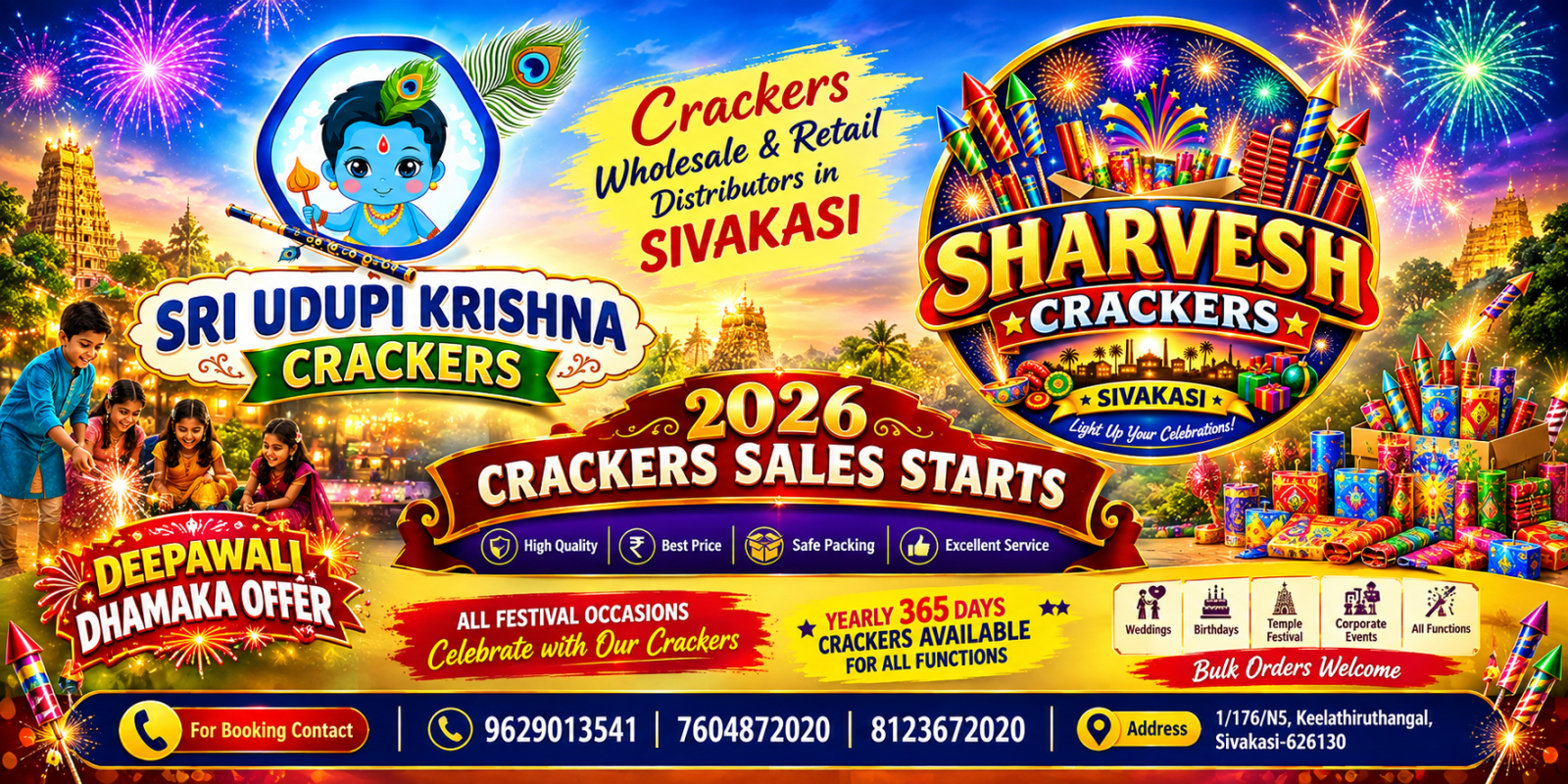 Sri Udupi Krishna Crackers